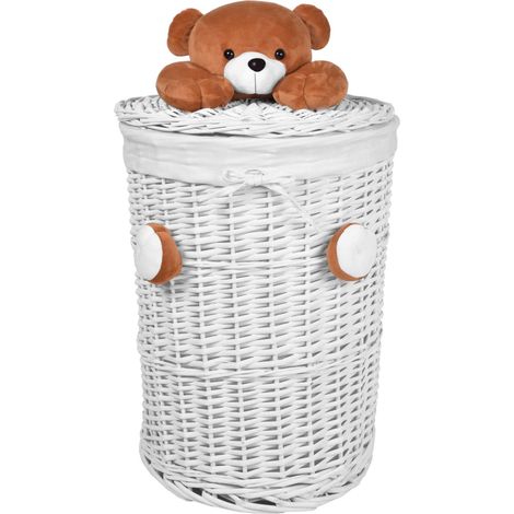 Teddybär-Weidenkorb 75L