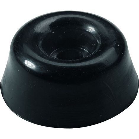 Hettich Anschlagpuffern schwarz Ø 22 x 10 mm - 8 Stück Filzgleiter