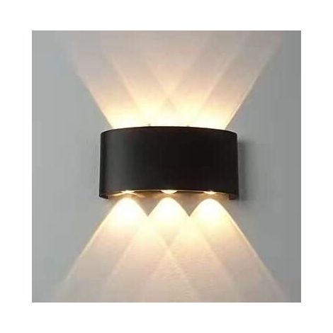 [JAMAIS UTILISÉ]Appliques murales, lampe murale extérieure étanche éclairage de jardin aluminium intérieur chambre salon escalier couloir applique murale (1/2)