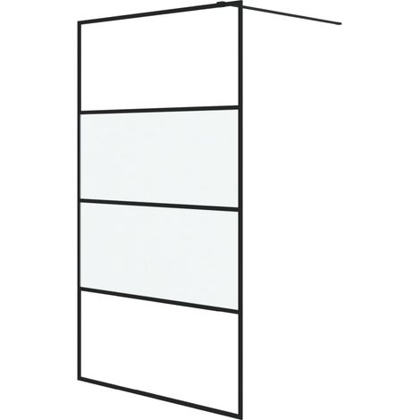 Maison Exclusive - Parete Doccia Walk in 115x195 cm Vetro Semi Smerigliato ESG