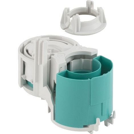 Récepteur pneumatique simple touche – Mécanisme de chasse d'eau encastré – Commande WC à déclenchement rapide – Compatible Geberit