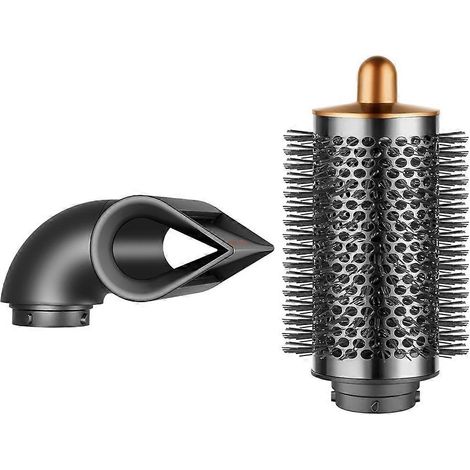 Große, runde Volumenbürste und Klingenkonzentrator-Aufsatz für Airwrap HS01 HS05 HS08 für glattes und lockiges Haar. (1/5)