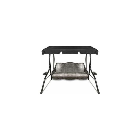 Toit de remplacement pour balancelle de jardin, couverture de remplacement, toit de balancelle, auvent de remplacement pour balancelle de jardin 3 places ( (1/5)