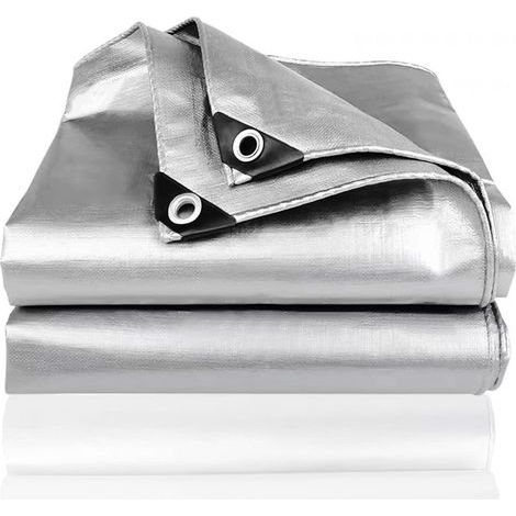 Bache, Bache de Protection, Bache avec Oeillets, Bache de Protection, Indéchirable Bache Protection 2m X 4m (1/5)