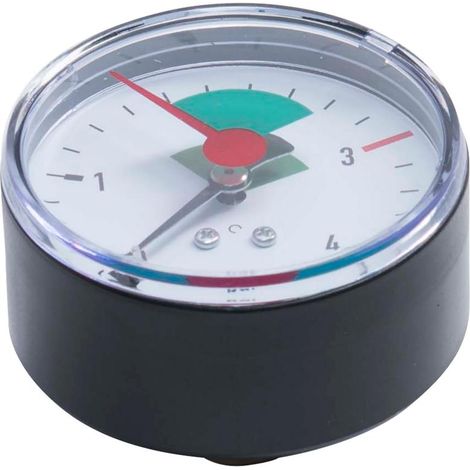 Manometer 0-4bar 3/8'' selbstdichtend, hinten