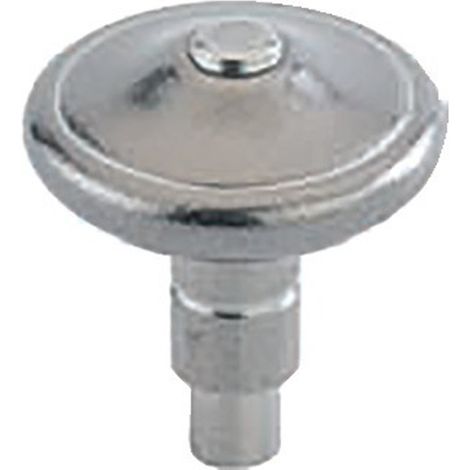 Bouton lyonnais en acier poli diamètre 35mm - MERMIER - 065.35