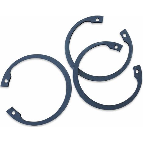 Juego de 6 anillos de retención internos DIN 472 – Diámetro 62 mm – Para aplicaciones mecánicas – Solución fiable para uso industrial