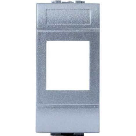 Adattatore presa UTP compatibile Light Tech RJ45 per rete dati LAN