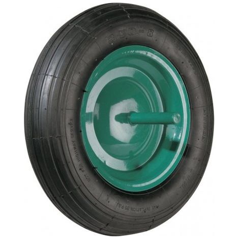 RUEDA ANTIPINCHAZO CARRETILLA OBRA 240MM - KARPA