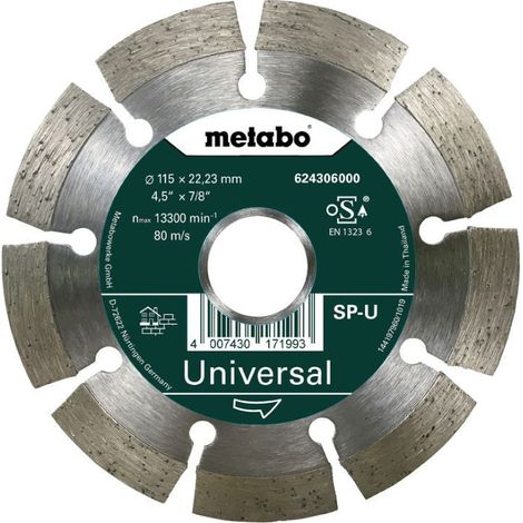 Disco de diamante-SP 115x22,23 mm Metabo
