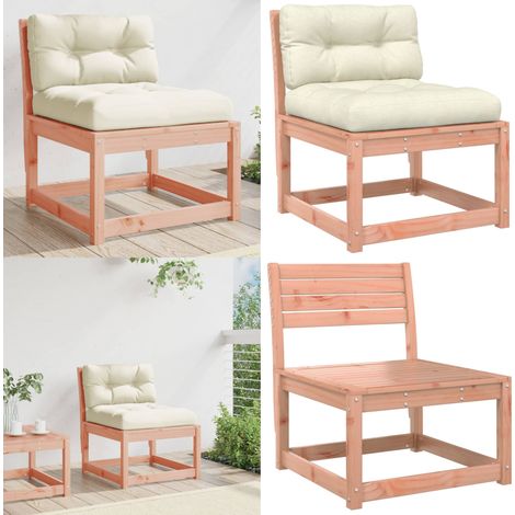 Gartensofa mit Kissen Massivholz Douglasie - Gartenmöbel - Holzsessel - Lounge Set - Gartensorga - Terrassenmöbeln - Home & Living (1/5)