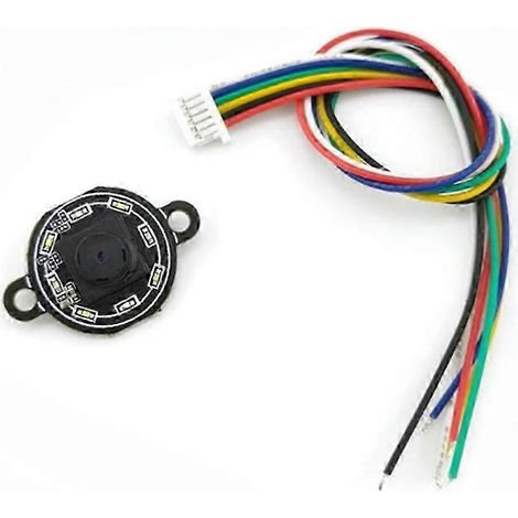 Lecteur de codes 1D/2D et QR compact GM861XS-0, module de lecture de codes-barres 5 V CC avec interface UART/USB et LED blanche/verte, compatible Android et Linux. WHBYV (1/4)