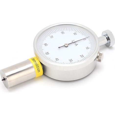 Duromètre Shore Portable avec Cadran en Laiton et Verre Organique LXA-1 - Jauge de Dureté 0.55N-8.05N pour Plastique et Caoutchouc (1/5)