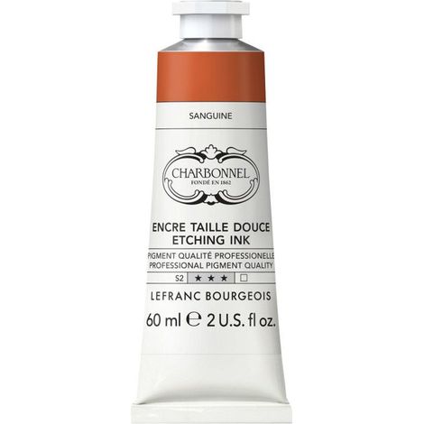 Lefranc Bourgeois Encre taille-douce 60 ml — Sanguine (301553) (1/2)