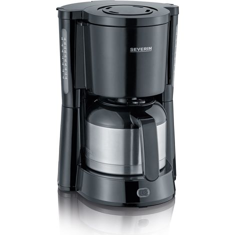 Cafetera con filtro aislado de acero inoxidable de 8 tazas y 1000w - KA4835 - severin - (1/5)