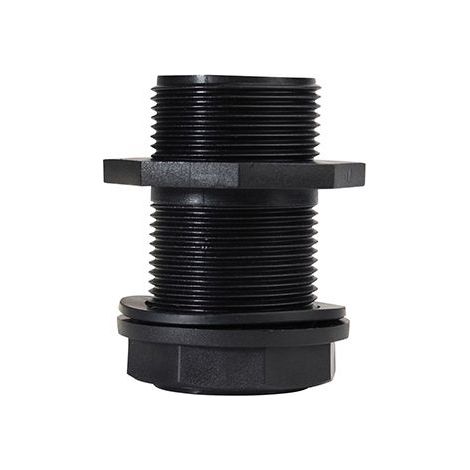 SPIDO - Raccord plastique à visser pour réservoir d'eau de pluie MM 33/42