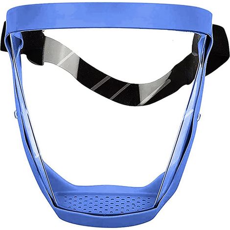 Visiere Integrale Anti-buée - Protection Visage Complète Frontale Et Latérale - Compatible Lunettes - Transparent PC Haute Clarté - 1 Pièce (1/5)