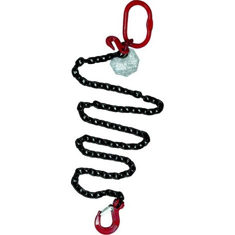 Elingue chaine 1 brin ajustable 2T 4 m IDMAT (1/4)
