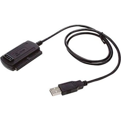 Approx APPC08 Adaptador USB 2.0 a IDE/SATA Negro (1/4)