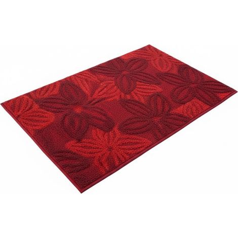 Tappeto Cucina Enea 57 x 190 cm Arrotolato Rosso 2 Pezzi
