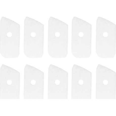 BelleRise – 10 Stück Baumwoll-Luftfilter – Für Husqvarna 124l/125l/128l – Hohe Haltbarkeit – Für Freischneider und Kettensägen (1/5)
