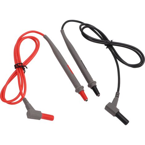 Jeu de cordons de test pour multimètre, câbles ultra-fins en silicone souple double couche, cordons de test électriques (1/5)