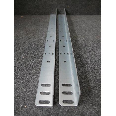 Jeu de 2 glissières fixes 19P fixation 756 H5 55x760x100mm Actassi Schneider (1/2)