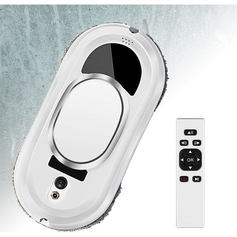 Robot nettoyeur de vitres automatique – Aspiration 2800 Pa – Navigation intelligente – Télécommande – Nettoyage efficace sur surfaces lisses (1/5)