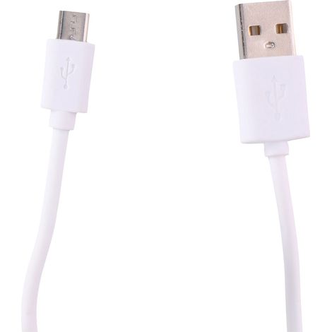 GRUNDIG, Câble de charge, USB-A vers USB-Micro-B, 1m, blanc