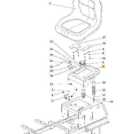 SOPORTE DE ASIENTO ORIGINAL EMAK SGS532018474683