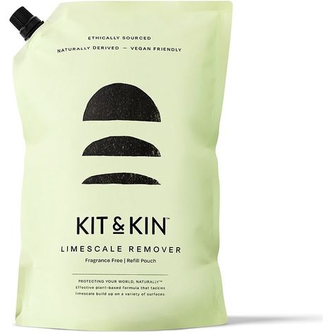 Recambio de descalcificador ecológico natural para combatir la cal (1L) Kit & Kin
