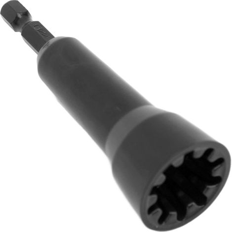 Outil de torsion de fil Spinner Twister pour pilote de connecteur de perceuse avec mandrin 1/4 po noir. (1/5)