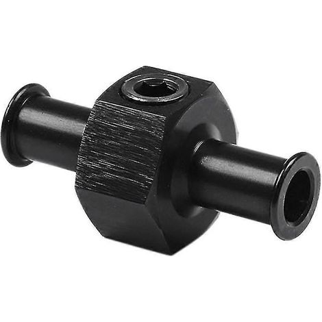 Manomètre universel pour injection de protoxyde d'azote, adaptateur en T, tuyau 3/8 pouce, port en T NPT 1/8 pouce, rouge, pièces de tuning automobile, noir (1/5)