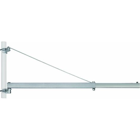 Einhell SA 1100 Braccio estensibile per paranco (lunghezza 75 -110 cm, rotante +/- 90°, diam. Tubo 48 mm, portata max 300-600 kg)