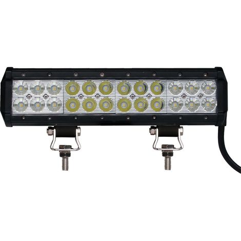 Rampe a LED - 72 W - 6500 K - 4800 LM - 95.7 x 63 x 107.83 mm - Boitier aluminium - 30 cm (1/3)