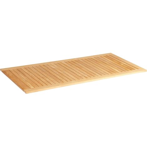 Tischplatte Pure Teak Natur