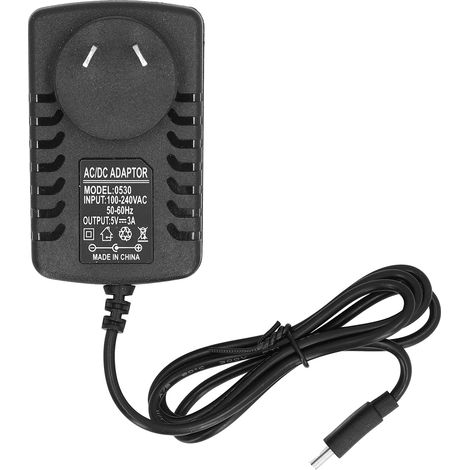 Chargeur Raspberry Pi adaptateur large tension 100-240VAC pièces micro-ordinateur fiche AU (1/5)