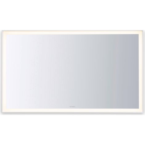 Duravit L-Cube Miroirs avec éclairage, angulaires, 1200x700x67mm,