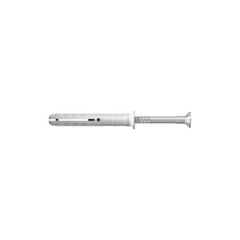 Fischer  50x  Taco  de  clavo  N  8  x  60/20  S  con  tornillo  de  clavo  A2  acero  inoxidable  -  050374
