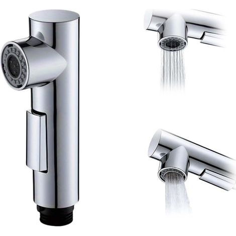 Kitchen Faucet Aerator, 2 Spray Modes, Stainless Steel, Water Saving, For Kitchen and Bathroom (1/5)