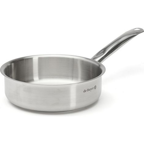 Sauteuse 24cm inox sans couvercle - De Buyer - 3502.24 (1/3)