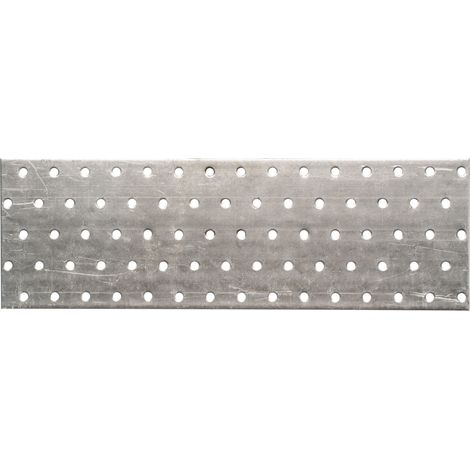 Platine d'assemblage galvanisée 100 x 300 mm