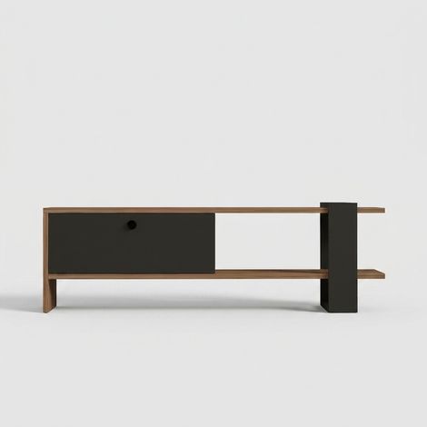 Mobile porta TV con estantes y contenedor Ova (1/5)