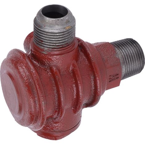 Clapet anti-retour fonte à piston unidirectionnel faible résistance, vanne anti-refoulement pour compresseur d'air, bille de non-retour industrielle. (1/5)