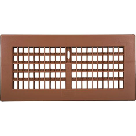 Rejilla de cubierta estándar Pluggit, marrón, PL120-BRAUN