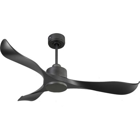 Ventilatore da soffitto Reversibile Termostato Wifi Motore CC Tetti inclinati Telecomando Adattatore 2/3 lame Hypersilence Memoria PURLINE UtilaD132C0365185