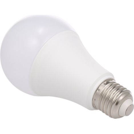 Ampoule LED 12 W avec détecteur de mouvement radar et micro-ondes, culot E27, allumage automatique crépusculaire, lampe de sécurité à activation par mouvement (équivalent 120 W) pour jardin, porche, g (1/5)