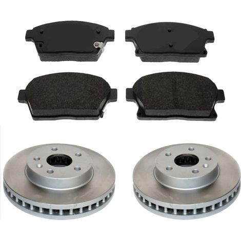 KIT FRENI ANTERIORI compatibile con CHEVROLET TRAX - DISCHI + PASTIGLIE OEM: FDB4264 / 18303 /SOSTITUZIONE DIRETTA/BASSA POLVERE/SILENZIOSO (1/5)