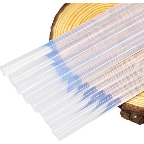 DOLASO Heißklebestifte für Waffen, transparente Klebestifte 11 mm x 290 mm, 30 Stück (1/5)