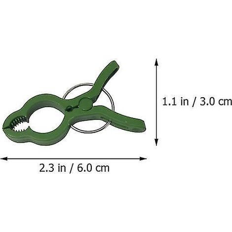10 clips de fixation pour plantes (1/2)